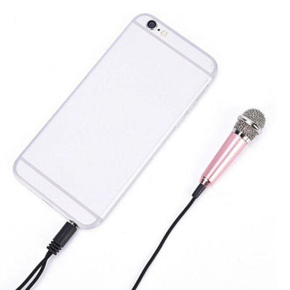 Mini mobile phone microphone mobile phone recording sing small microphone small microphone